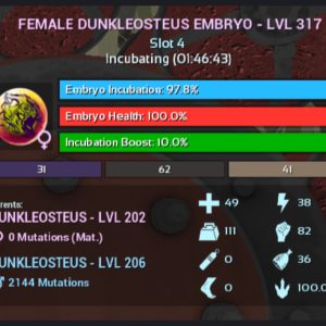 Dunkleosteus (Pink) (Breeder)